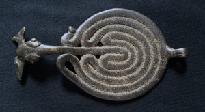 Gan Bronze Snake Pendant - $95.00